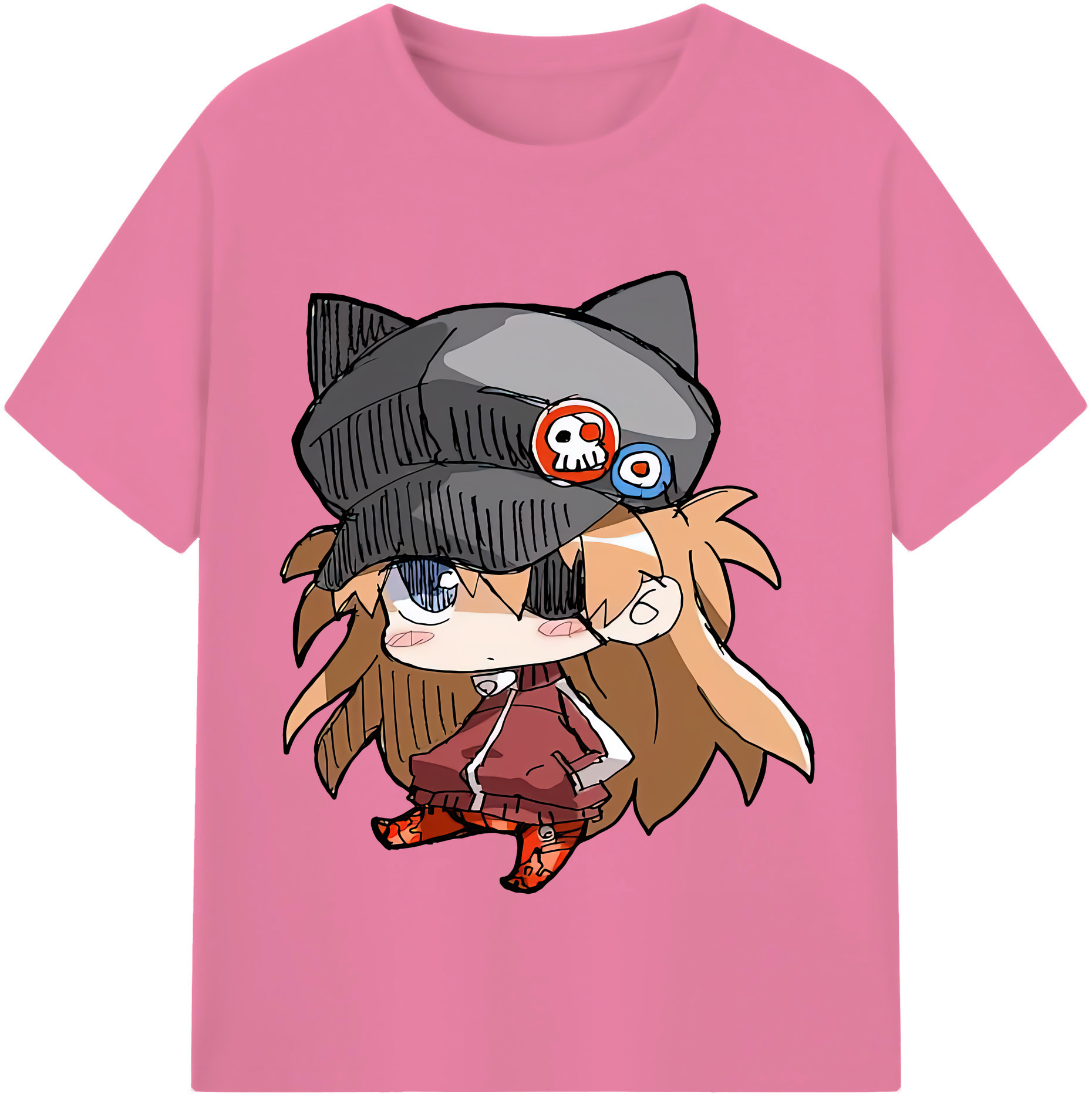 （画像用） EVA 新世紀エヴァンゲリオン 綿100％半袖Tシャツ（フロントプリント）